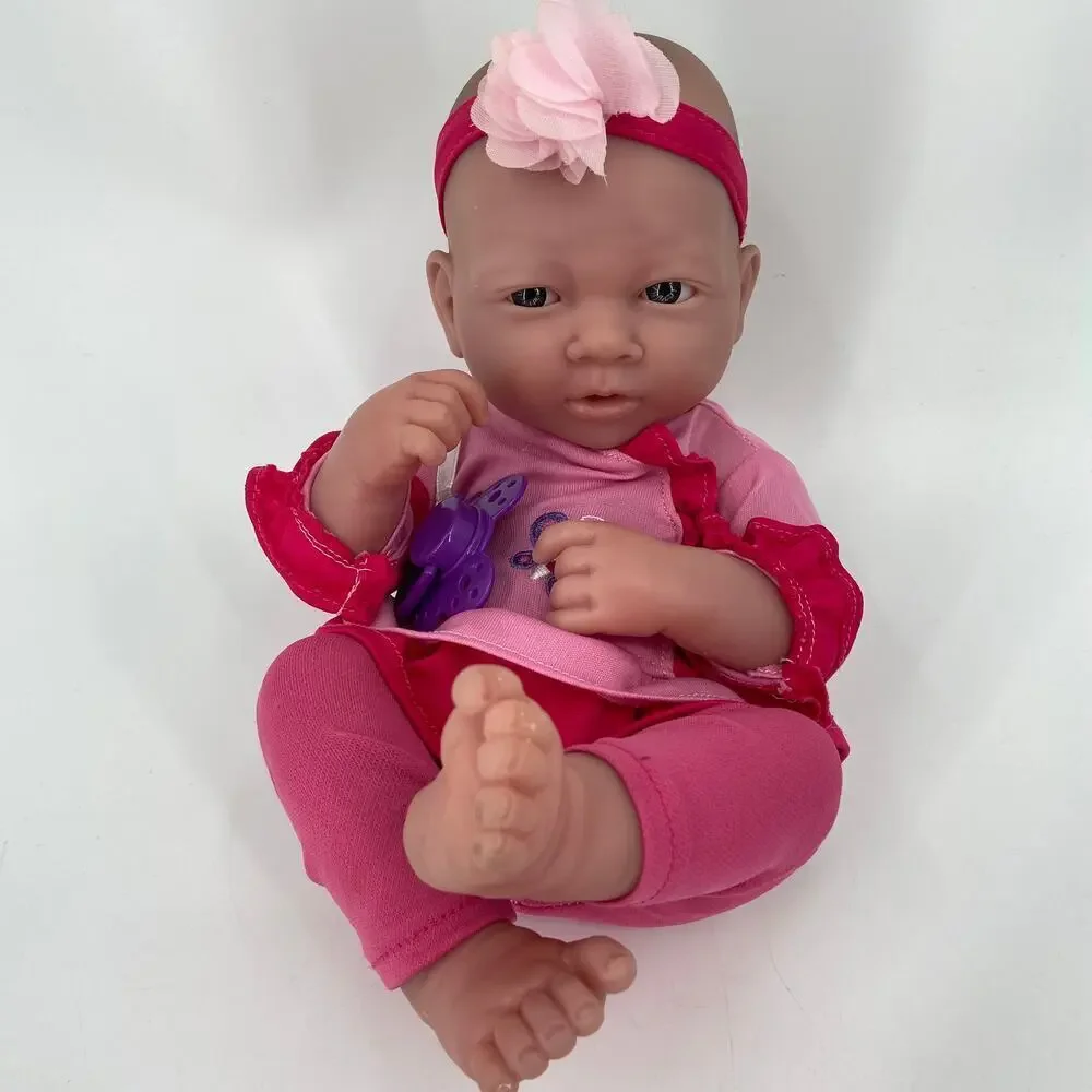 Berenguer Newborn Baby Girl Doll Realistic with Outfit Headband 12‎ Inch